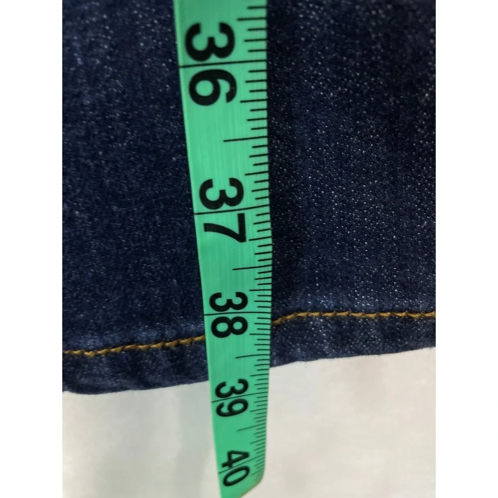 Kenneth Cole Reaction Denim‎ Jeans Womens Size 12 Short Dark Wash